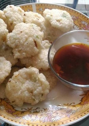 Foto resep Cireng nasi sambel rujak