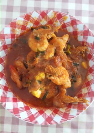 Foto resep Udang pedas asam manis #tantanganakhirtahun #masakditahunbaru