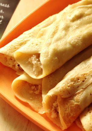 A picture of Surul Appams.