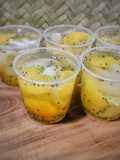 Puding Jeruk Jelly Kelapa
