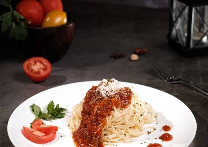 Langkah Mudah untuk Membuat SPAGHETTI BOLOGNESE - gampang banget anti gagal 🍝 yang Lezat Sekali