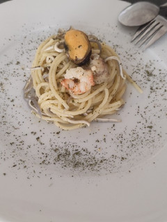 Una foto de Spaghetti alla marinara 👌