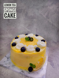 Foto resep Lemon Tea Sponge Cake