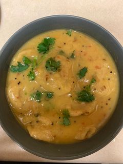 A picture of Dal Dhokli / Dal Tikki.