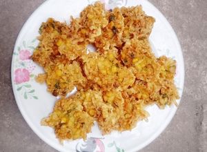Foto resep Bakwan Jagung dan Enoki Tepung Ketan