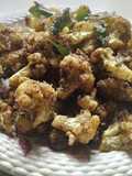 தலைப்பு : காலிஃப்ளவர் பெப்பர் ஃபிரை(cauliflower pepper fry recipe in tamil)