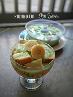 Foto resep Puding Ijo Roti Tawar