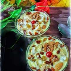 ড্রাই ফ্রুটস বাসুন্দি (Dry fruits Basundi recipe in bengali)-レシピのメイン写真
