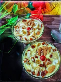 ড্রাই ফ্রুটস বাসুন্দি (Dry fruits Basundi recipe in bengali) রেসিপির প্রধান ছবি