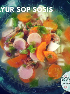 Foto resep Sayur Sop Sosis
