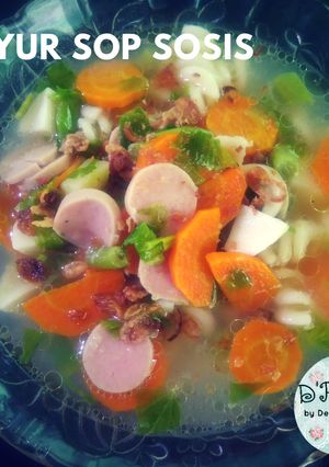 Foto resep Sayur Sop Sosis