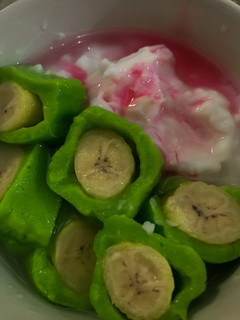 Foto resep Es Pisang Ijo 🍧 (dijamin kulitnya lembut)
