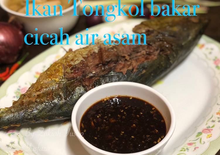 Ikan Tongkol bakar cicah air asam - resepipouler.com