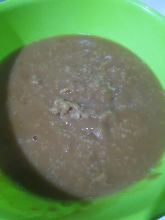 Langkah Gampang Membikin Resep Oat gula aren (rasanya mirip bubur merah putih) yang Bisa Manjain Lidah Anti Ribet, Lezat Sekali