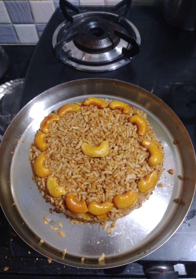 பக்கா கோவில் புளியோதரை செய்முறை முக்கிய புகைப்படம்