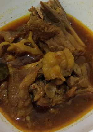 Foto resep Rawon buntut + tetelan sapi