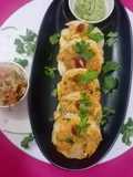 Crispy paneer coins