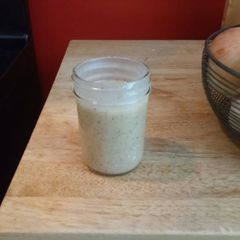 A picture of Copycat olive garden salad dressing.
