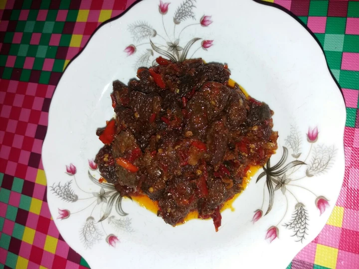 Cara Gampang Menyiapkan Resep Dendeng Balado Sapi Anti Ribet, Sempurna