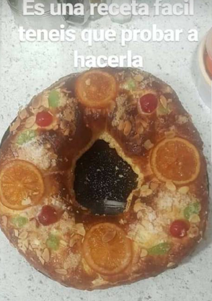 Una foto de Roscón de Reyes