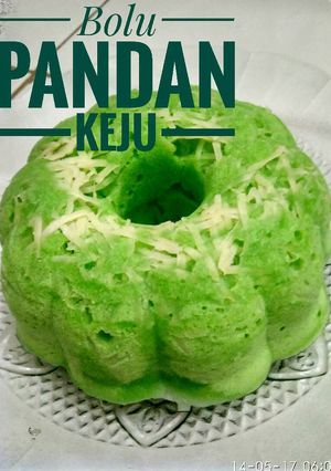 Foto resep Bolu Pandan Keju