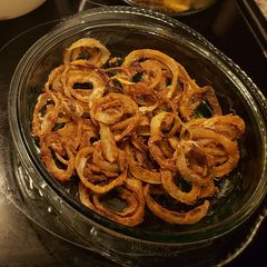 A picture of Oven Baked Onion Rings.