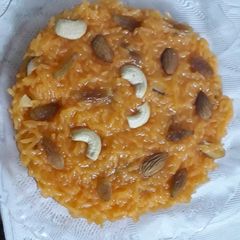 A picture of Zarda pullav.