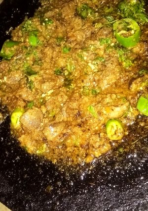 A picture of Special tawa kaleji.