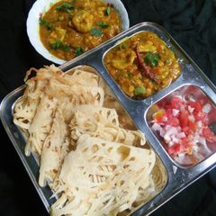 A picture of Jali roti (Net Roti).