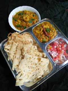 A picture of Jali roti (Net Roti).