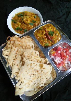 A picture of Jali roti (Net Roti).