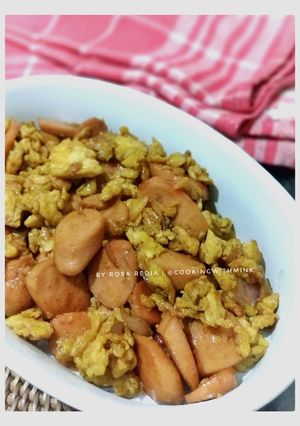 Foto resep Orak Arik Telur Sosis