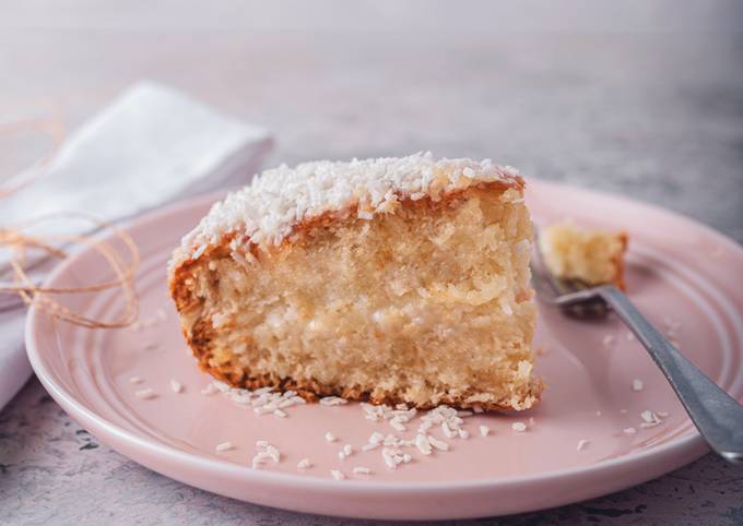 Recipe of Ultimate Brazilian Coconut Cake 🇧🇷