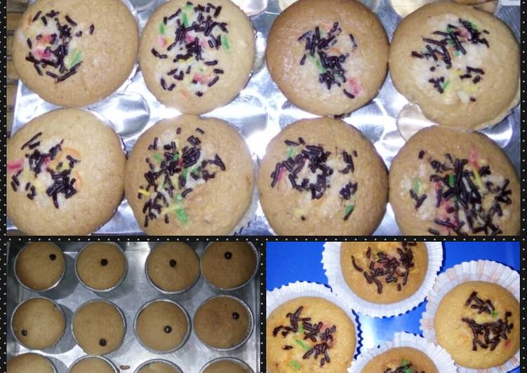 Resep Muffin kelapa Anti Gagal