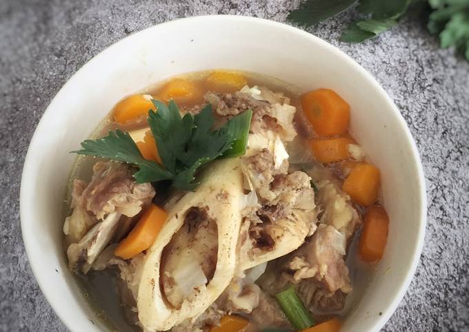 Resep Sop Tulang Sumsum Daging Sapi Oleh Chika Soepandi Cookpad