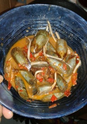 Foto resep Kerang hijau bumbu rujak