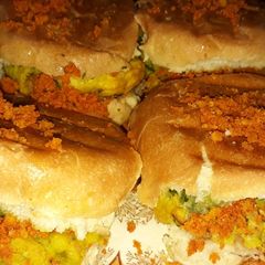 A picture of Vada pav.