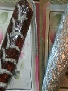 صورة لوصفة طريقة عمل سويس رول المربي والشوكولاته