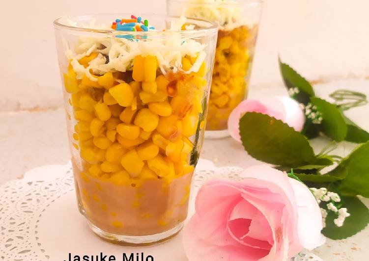 Cara membuat Jasuke Milo 🌽🥛🧀 , Lezat