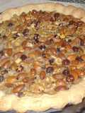 Tarta de frutos secos