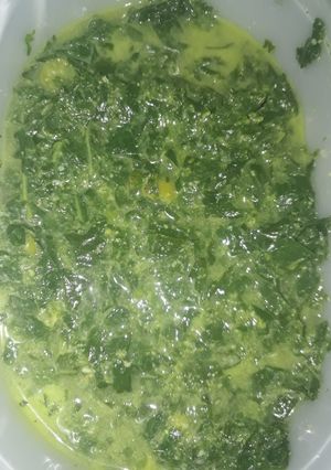 Foto resep Daun ubi tumbuk