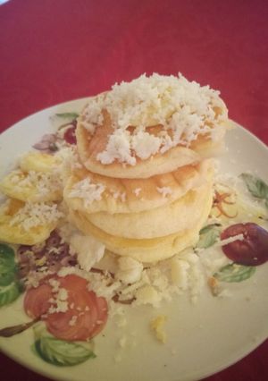 Foto resep Japanese fluffy pancake keju