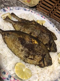 صورة لوصفة سمك صافي مقلي مع رز 🍚🐟❤️