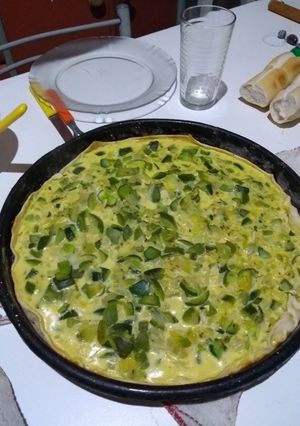 Una foto de Tarta de zapallitos