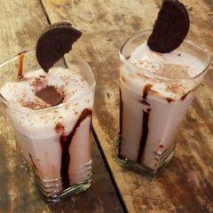 A picture of Chocolate milkshake.