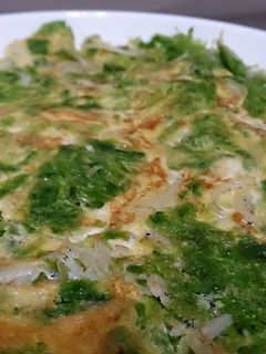 海菜吻仔魚烘蛋 的食譜成品照片