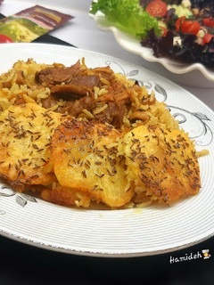 عکسی از دستور تهدیگ زیره سیاه😋