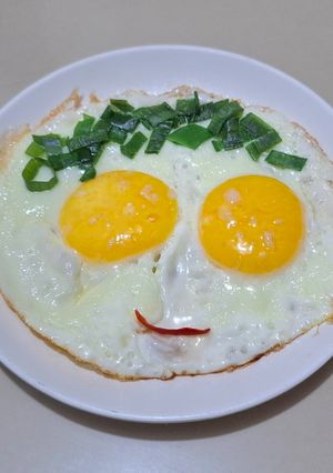 Foto resep Telur Ceplok Tersenyum