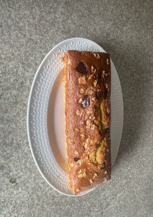 Una foto de Budín de banana