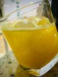 Agua de mango y naranja